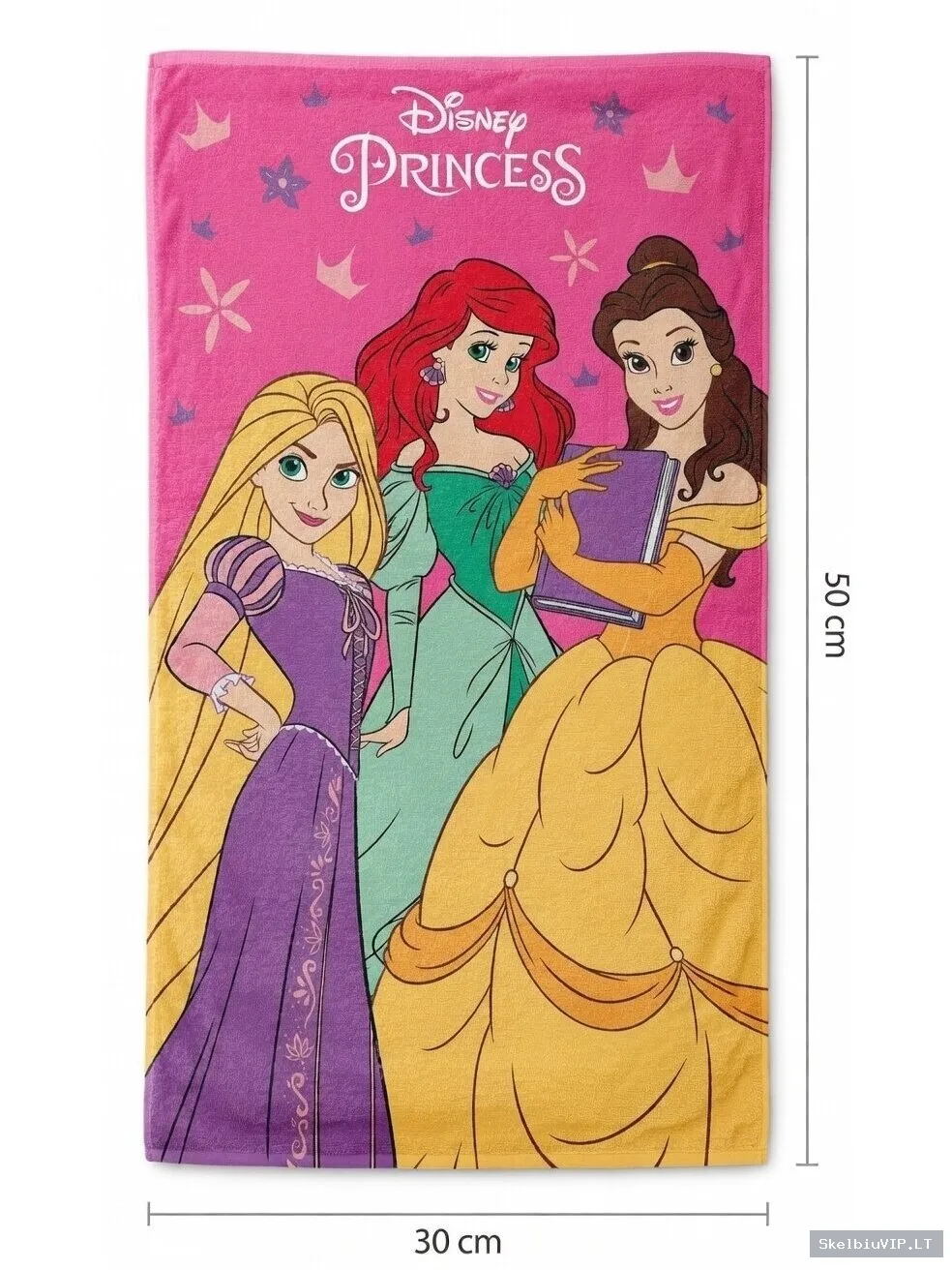 Veido ir rankų rankšluostis Disney Princess Charm