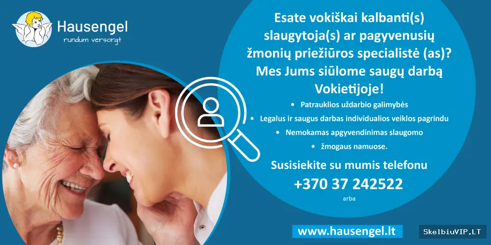 Senelių slauga Vokietijoje