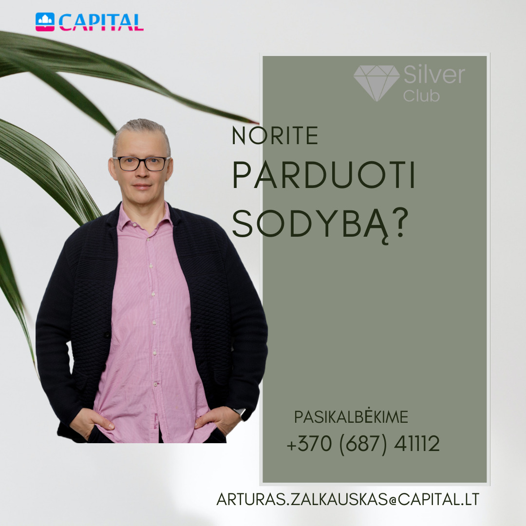 Parduodama sena sodyba su 54 a sklypu Rokiškio raj., Kalviuose