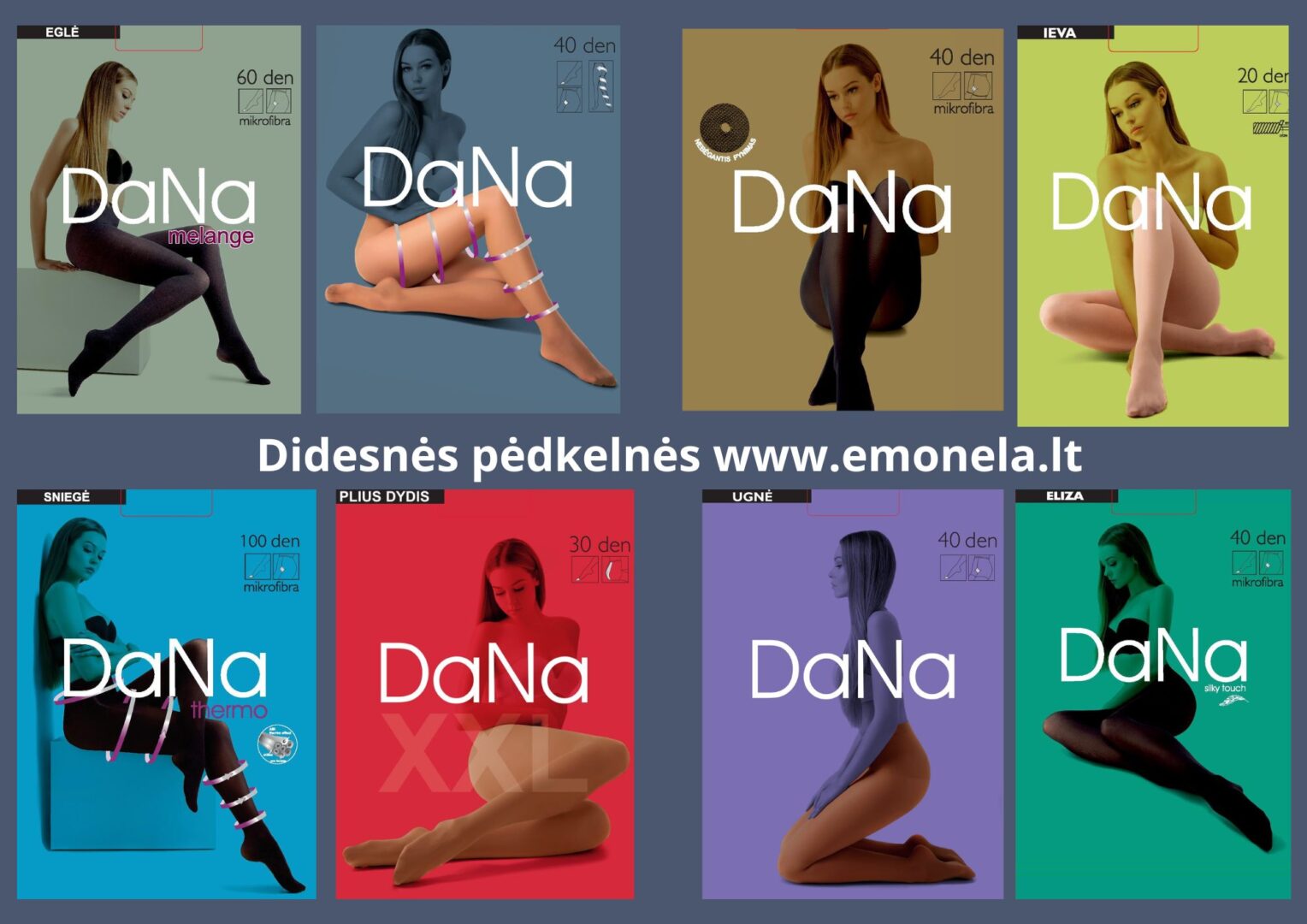 Pėdkelnės 40 den, 5-6 XL, kaina 2,55
