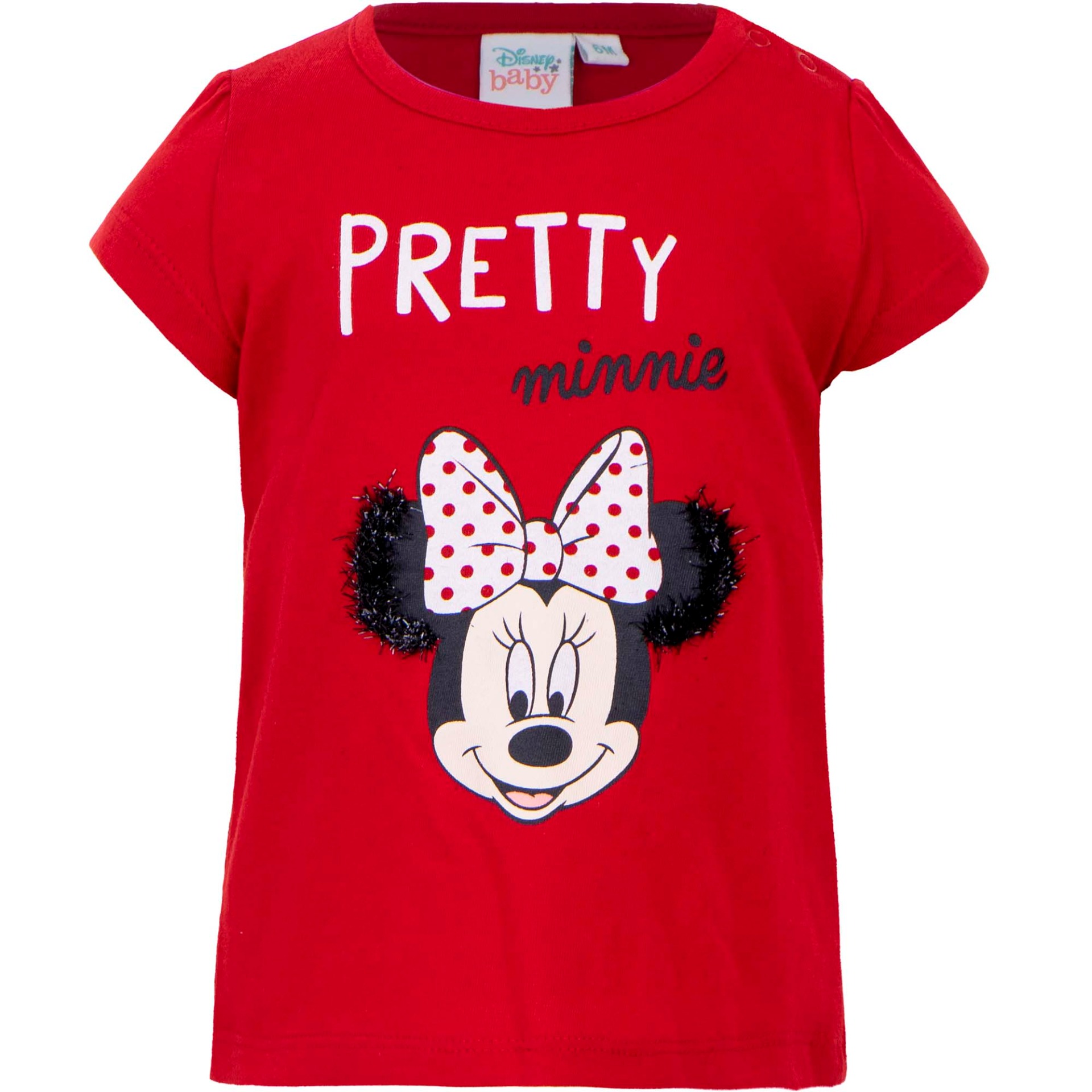 Raudoni marškinėliai Minnie Mouse