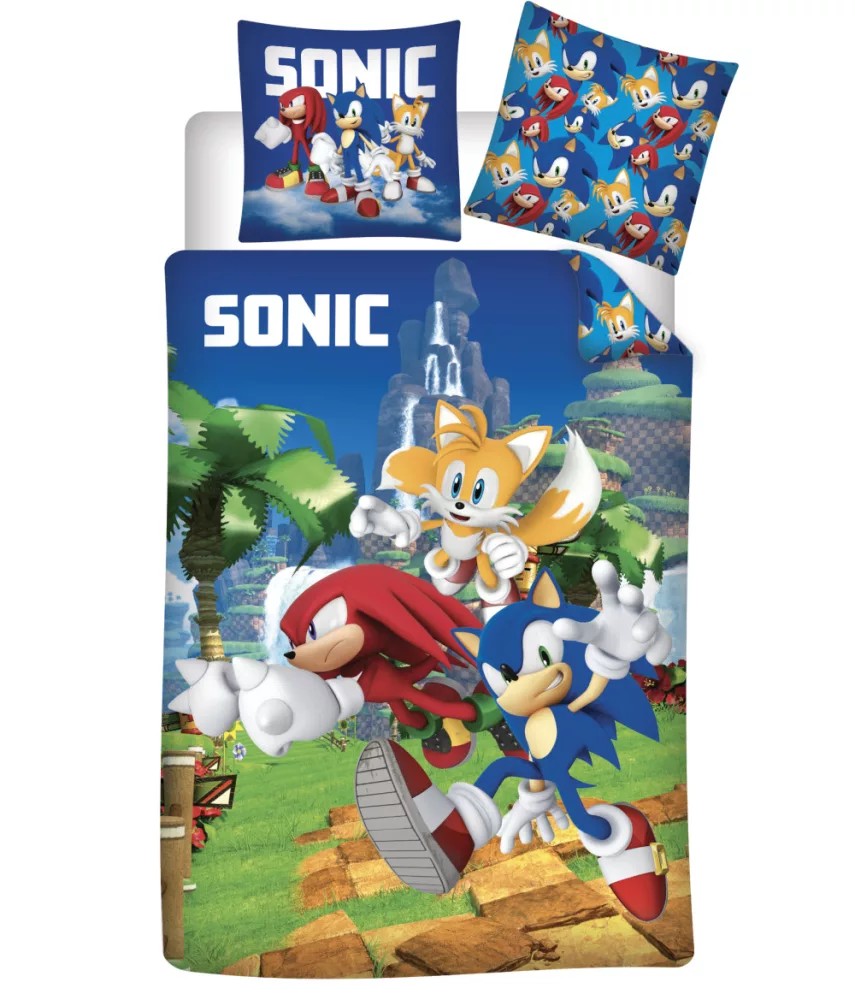 Patalynės komplektas Sonic the Hedgehog 100×135