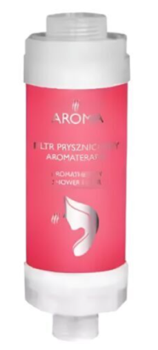 Фильтр для душа AROMA с витамином С и эфирными маслами ss.lv