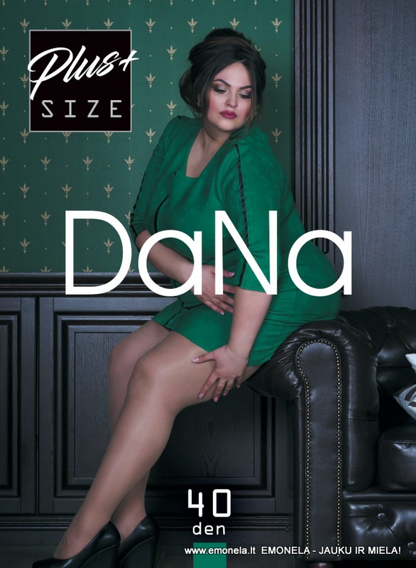 Pėdkelnės Plius Size 40 den, dideli dydžiai 7-10