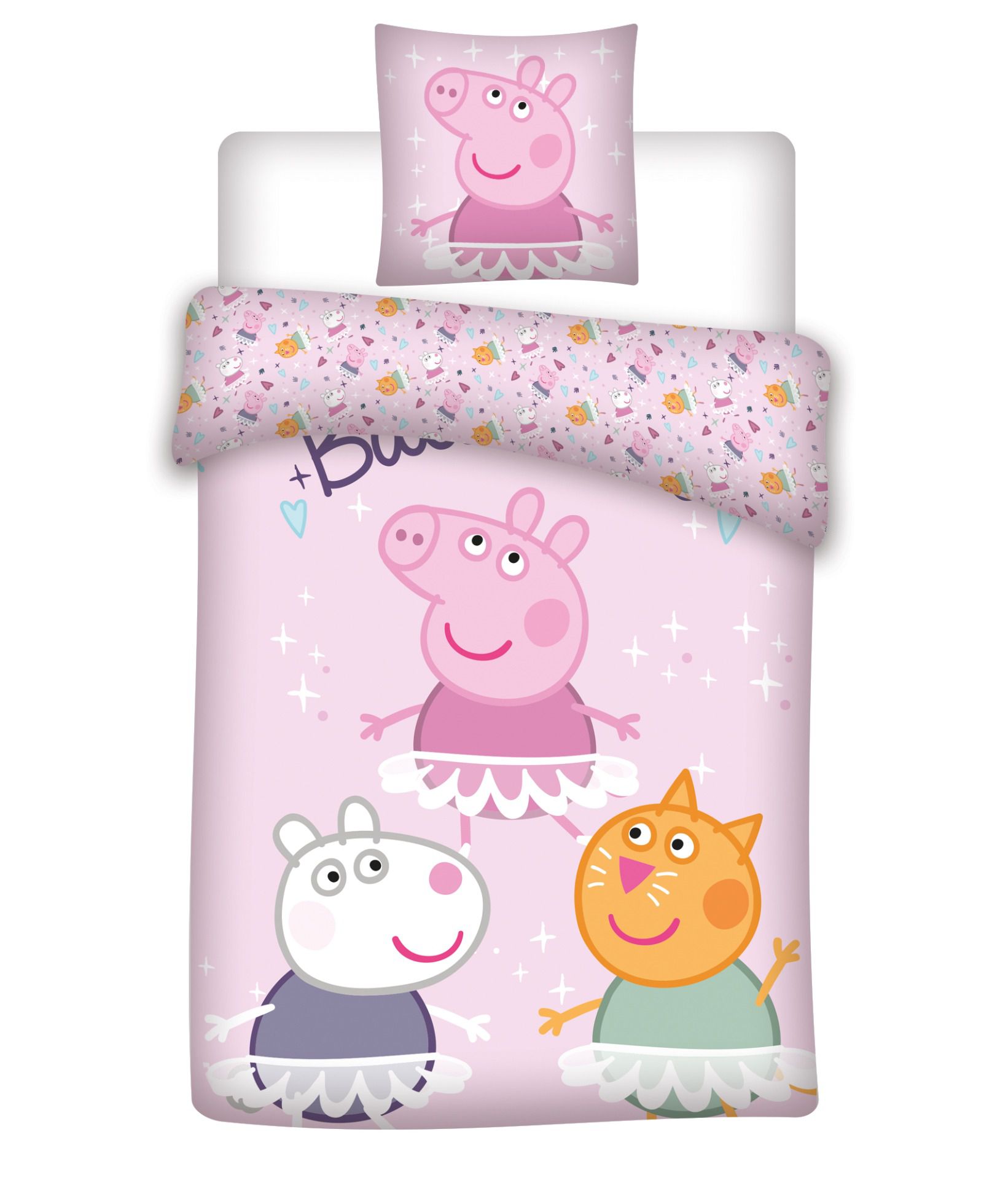 Patalynės komplektas Peppa Pig Pink