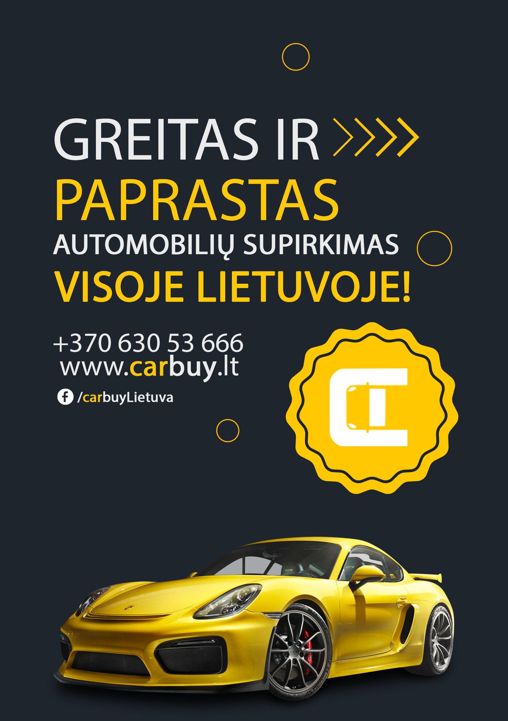 Automobilių supirkimas visoje Lietuvoje – greitai ir patikimai!