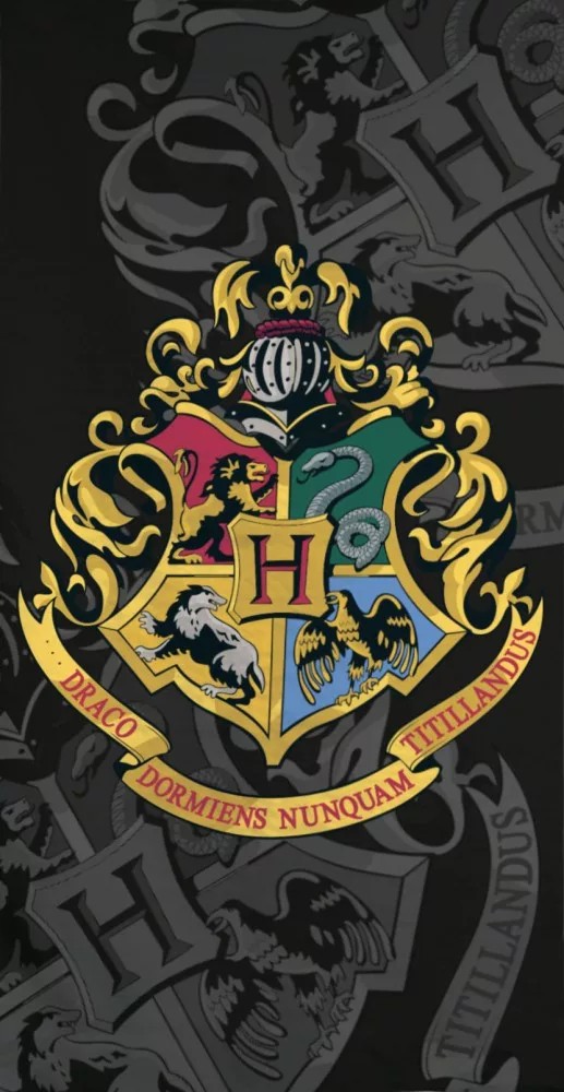 Medvilninis vonios rankšluostis „Harry Potter“