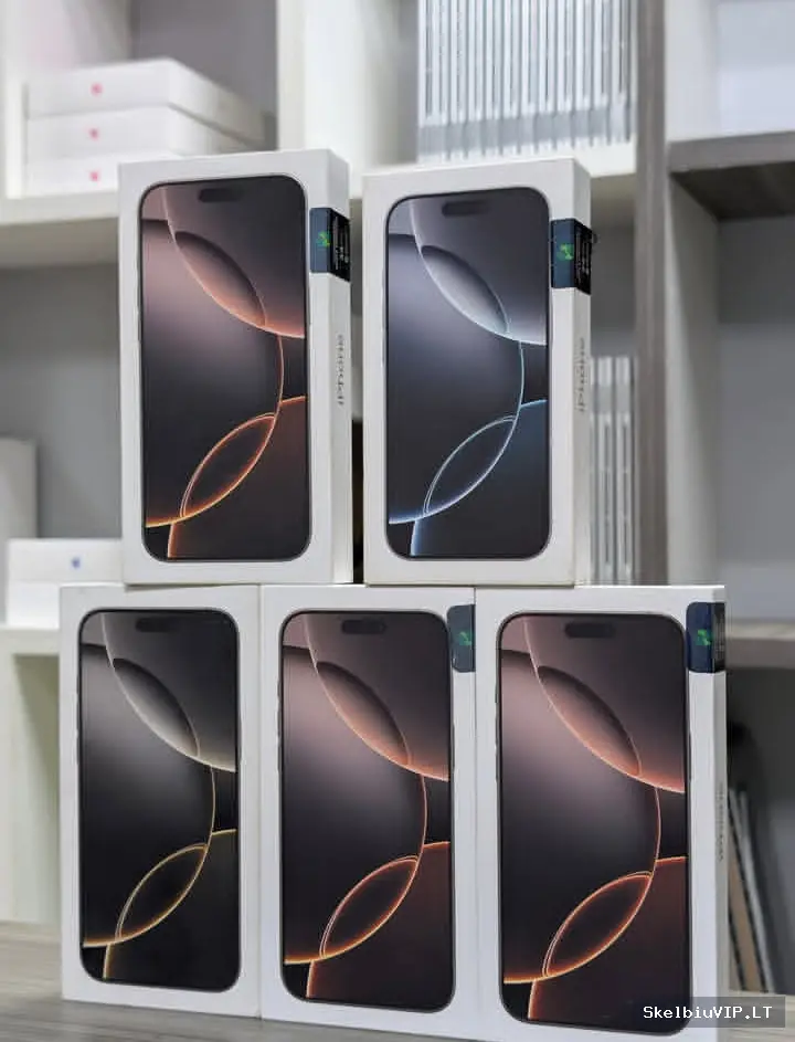 Naujasis „Apple iPhone 16 Pro Max“