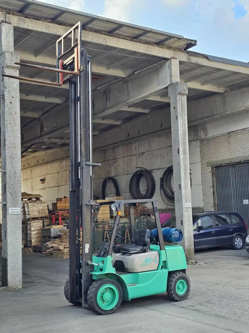 Mitsubishi HAMECH FB30, šakiniai krautuvai