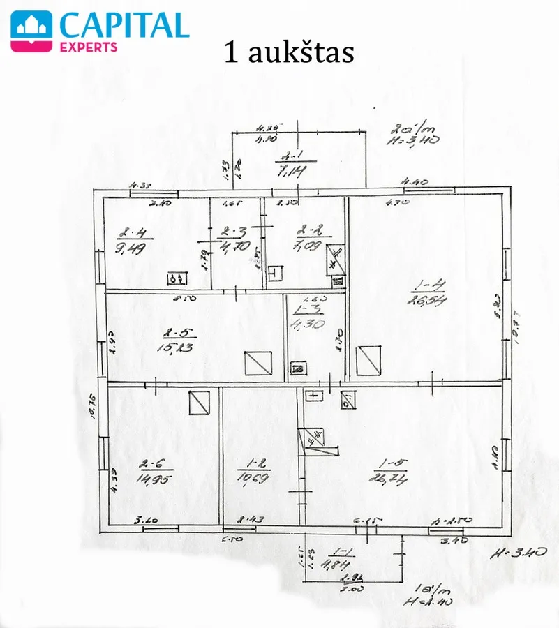 Parduodama 131 kv.m sodyba