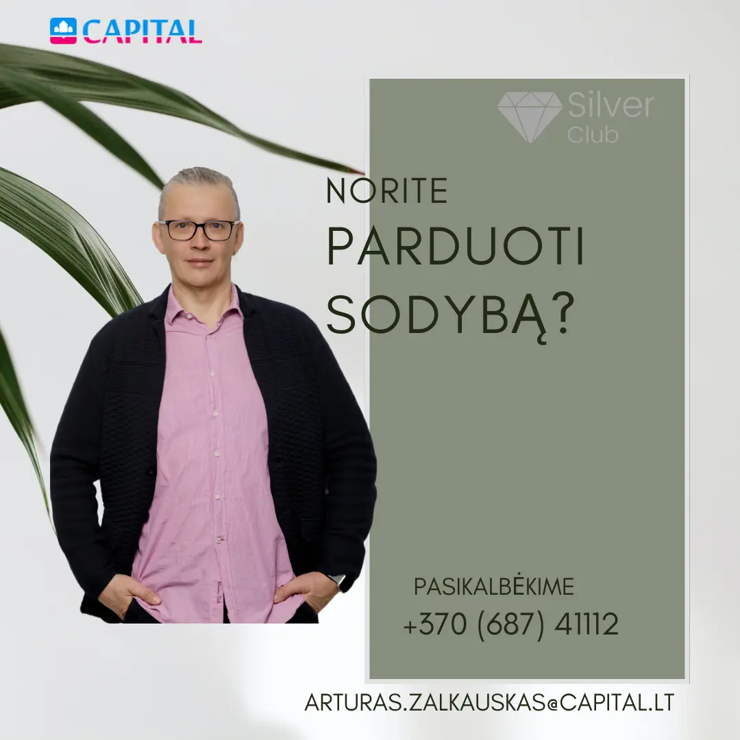 Parduodama 1,72 ha sodyba prie miško Jurgėnų kaime, Ignalinos raj.