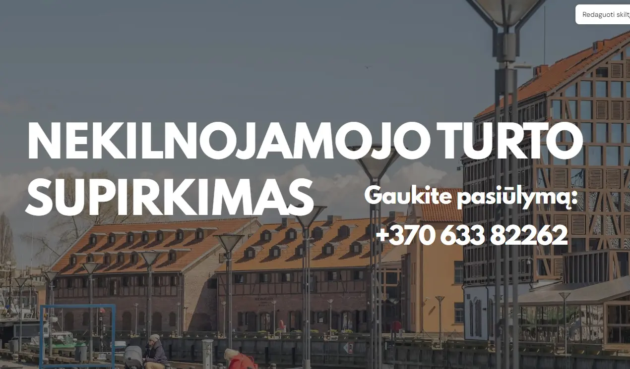 NEKILNOJAMOJO TURTO SUPIRKIMAS