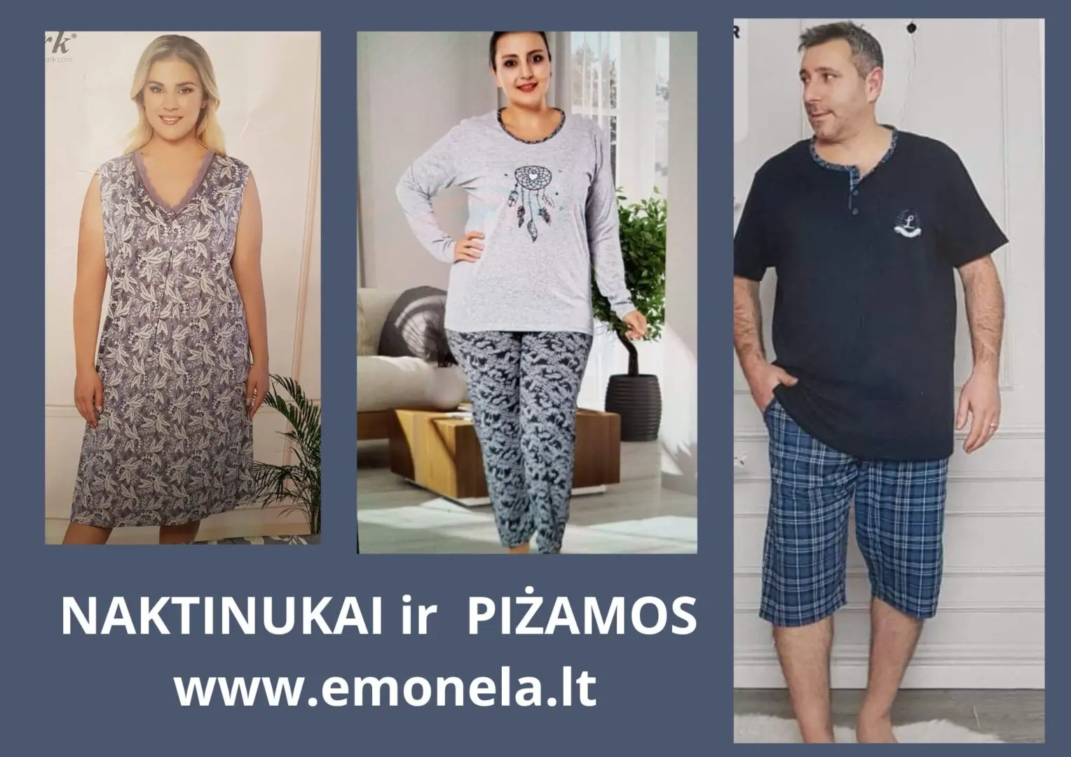 Pižama vyriška MIDAS, ilga, 2 dalių