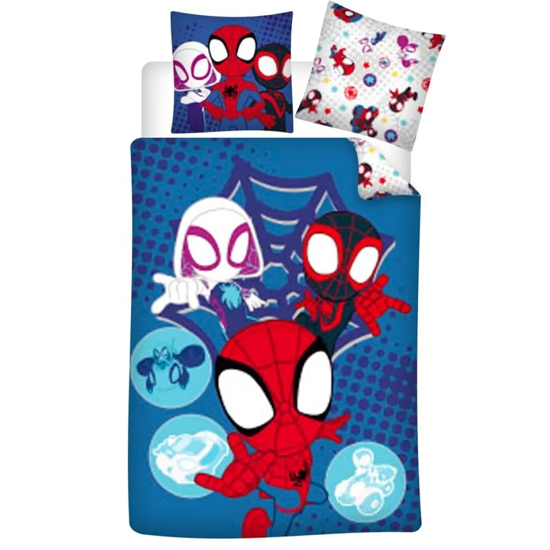 Dvipusis patalynės komplektas Spiderman Spooky