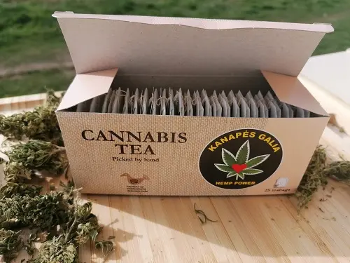 Kanapių arbata, 25 g. / 25 vnt pak.