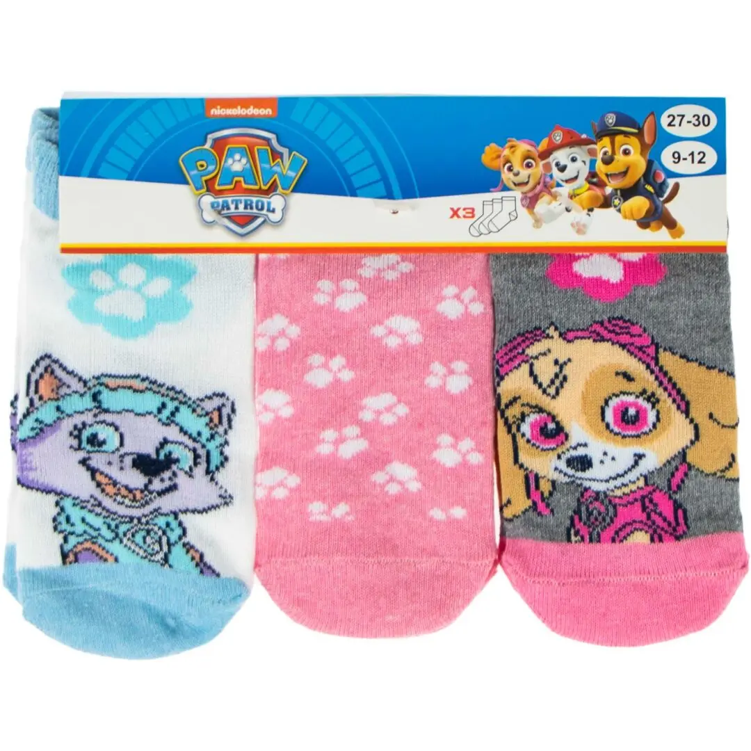 Paw Patrol kojinių komplektas