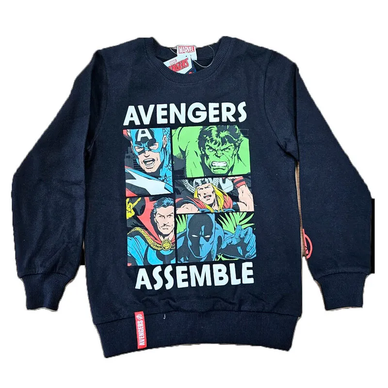 Tamsiai mėlynas nertinis Avengers