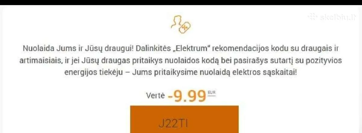 ELEKTRUM Lietuva 15 EUR nuolaidos ir rekomendacijos kodas – H0CNI