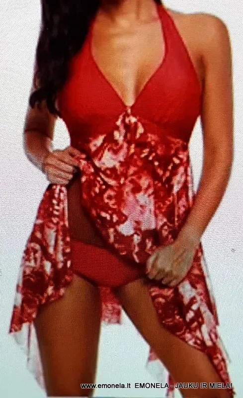 Maudymosi kostiumėlis-suknutė  VAIDA, 5 XL, 2 dalių