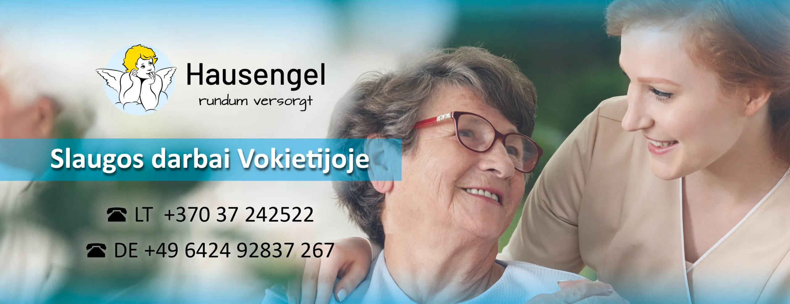 Darbas slaugytojams Vokietijoje