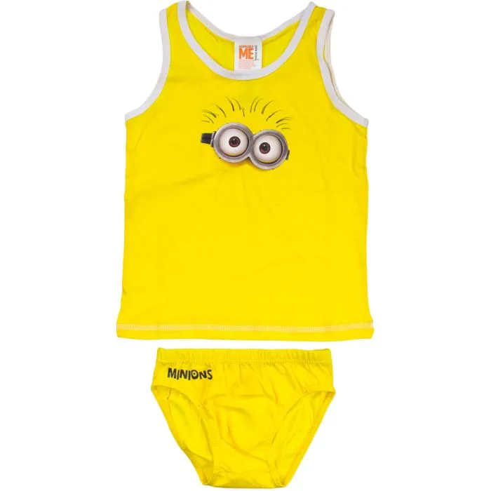Geltoni marškinėliai ir kelnaitės Minions