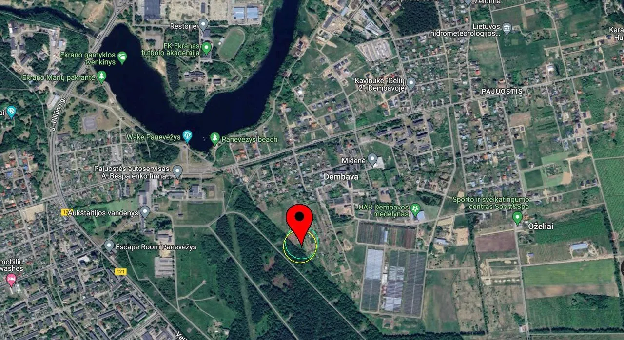 Parduodami žemės sklypai, Dembavos k. Velžio sen., Panevėžio r.