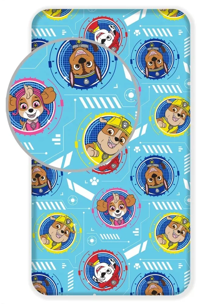 Paklodė su guma Paw Patrol