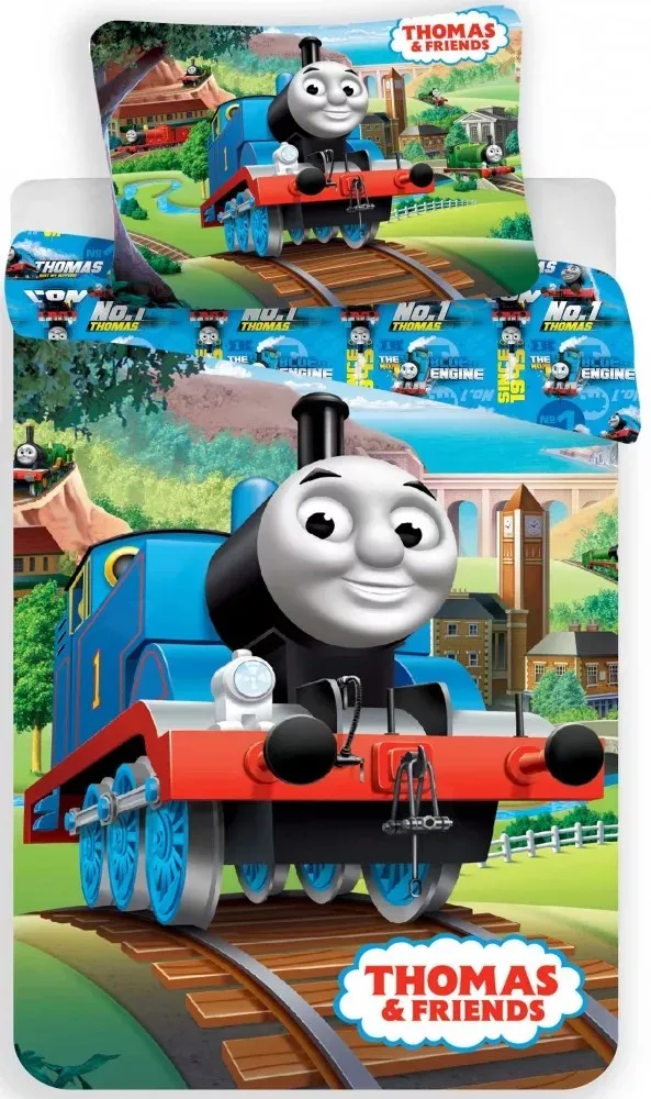 Medvilninis patalynės komplektas Thomas and Friends