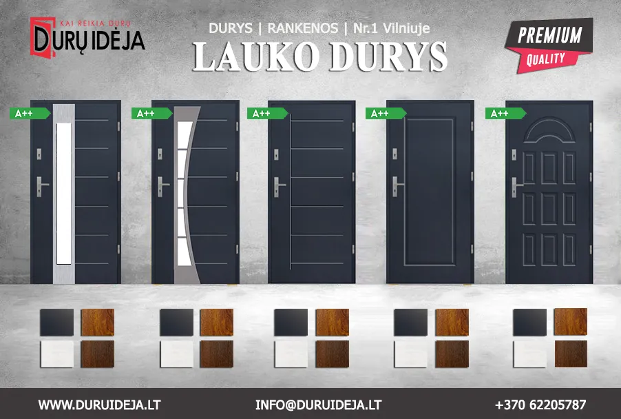 LAUKO DURYS | Durų idėja UAB