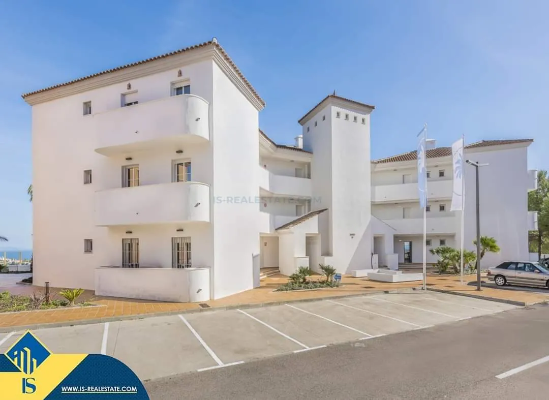 Parduodamas 3 kambarių apartamentas su vaizdu į jūrą, Ispanijoje, Malaga provincijoje, Manilva mieste
