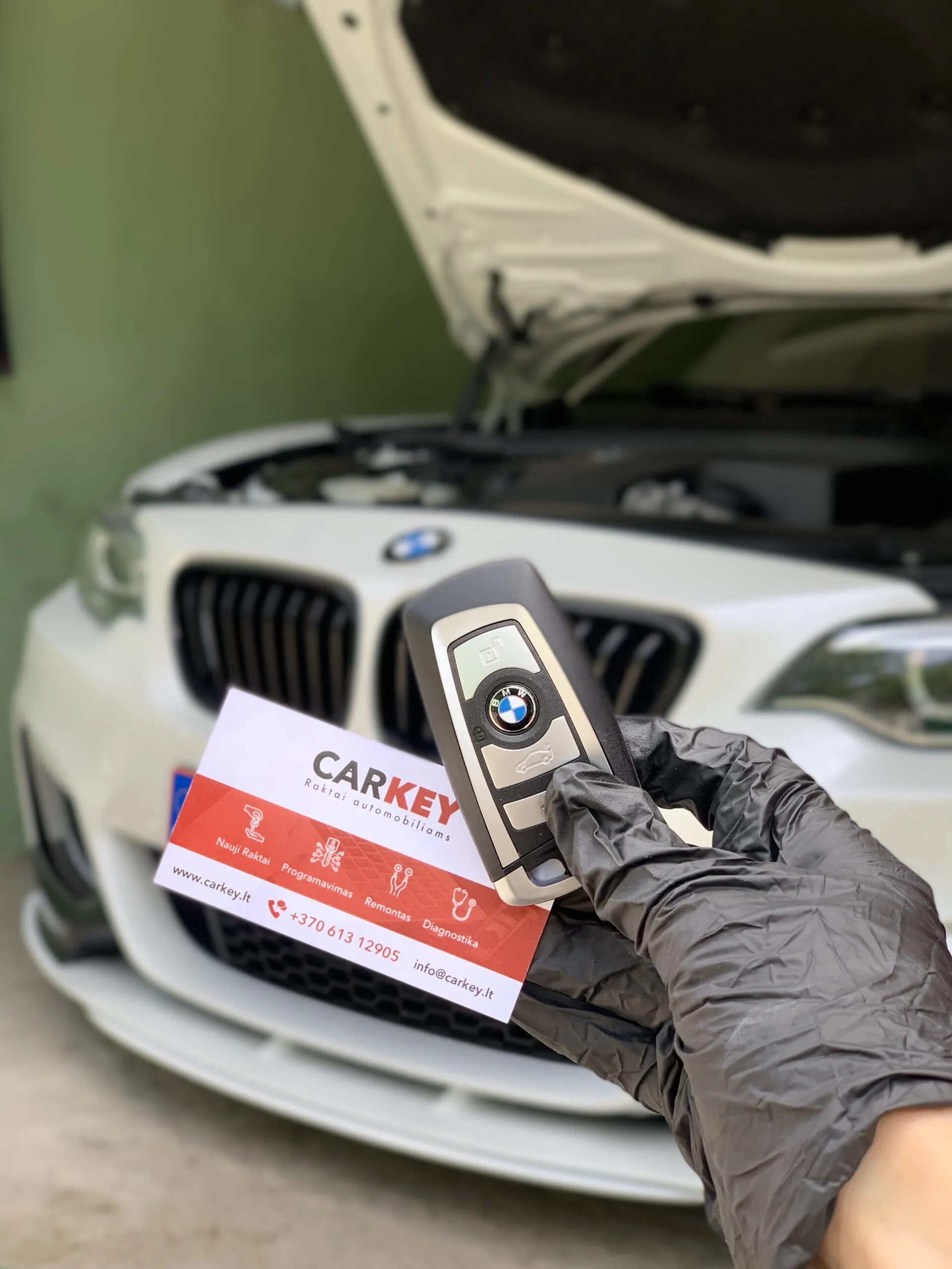 BMW Automobilio Raktai - carkey.lt - KLAIPĖDA