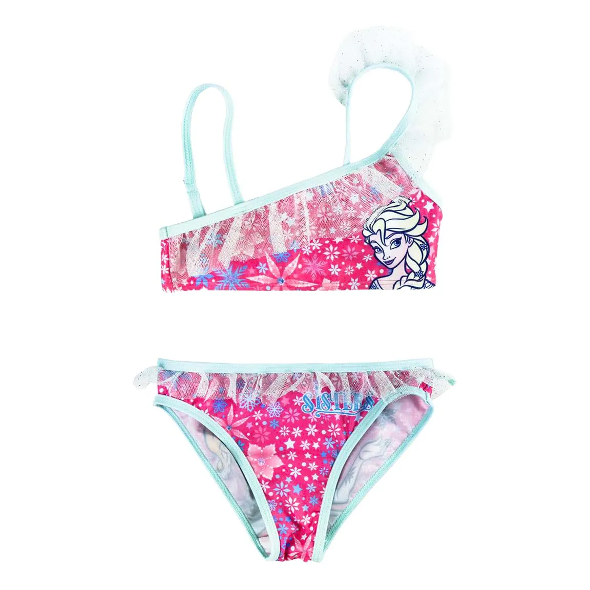 Maudymosi kostiumėlis Frozen Glitter Tule
