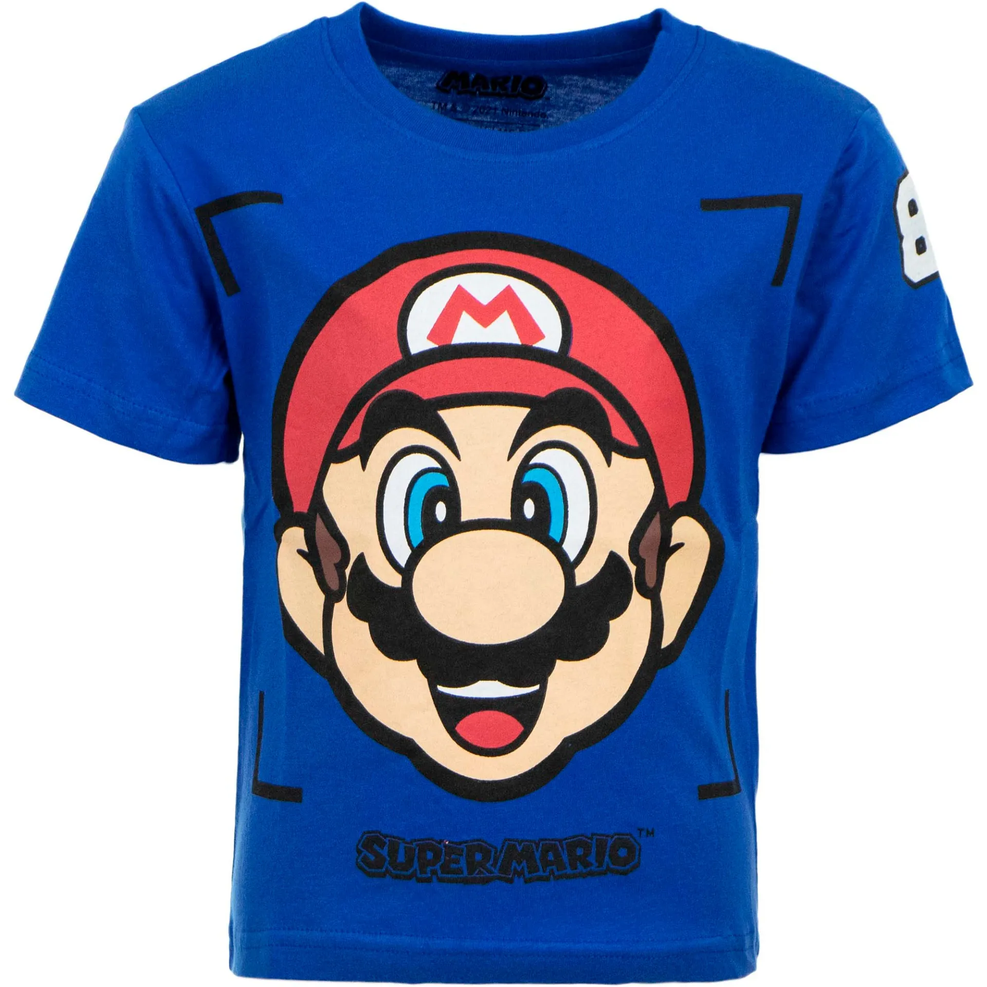 Mėlyni marškinėliai Super Mario 85