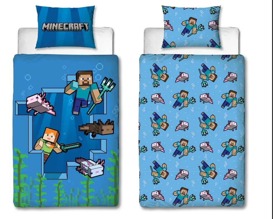 Patalynės komplektas Minecraft Pixel