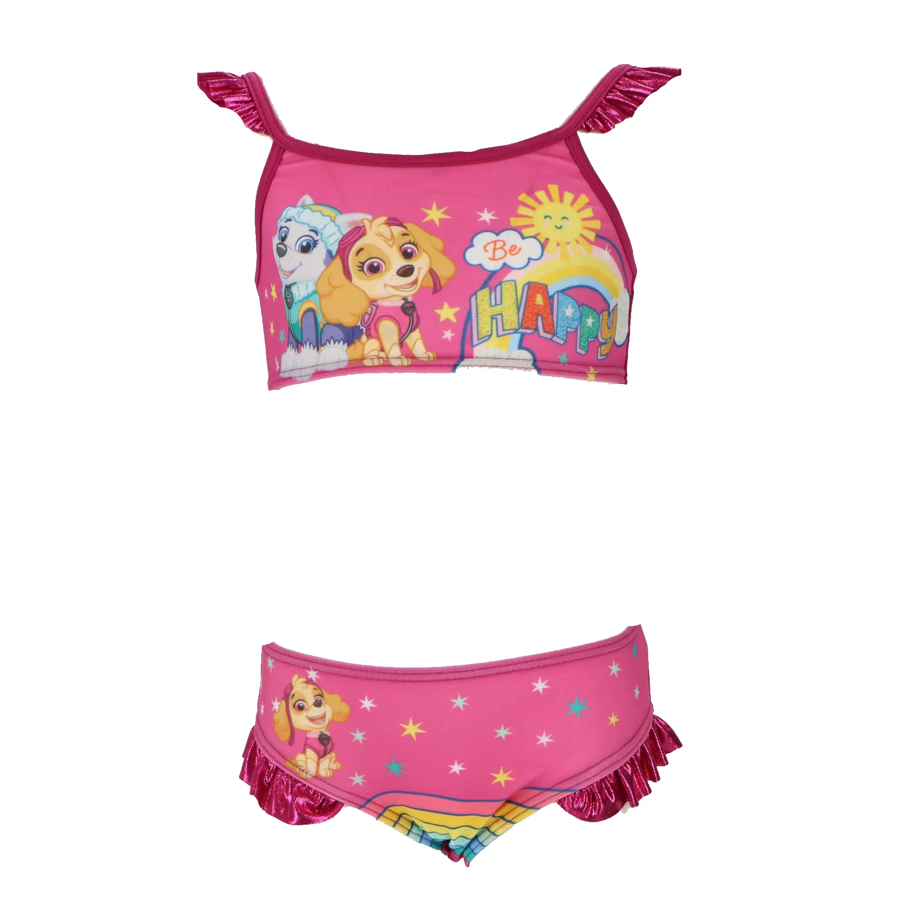Vyšnių spalvos maudymosi kostiumėlis Paw Patrol