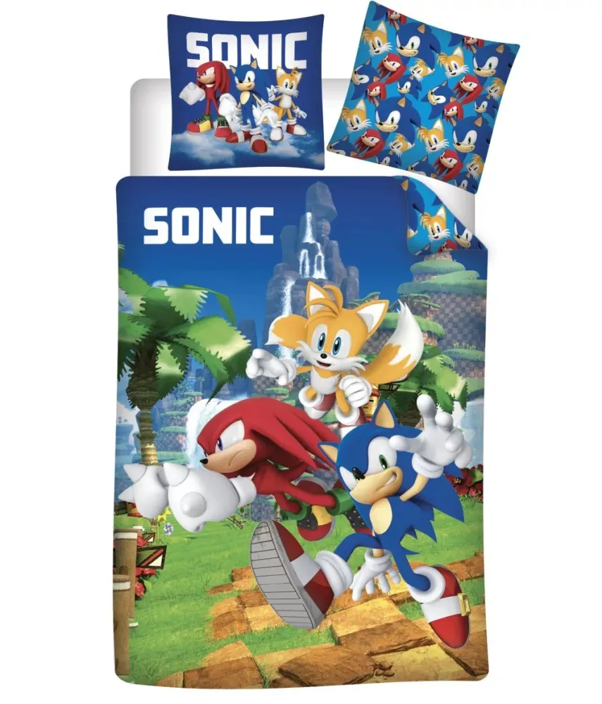 Patalynės komplektas Sonic the Hedgehog 100×135