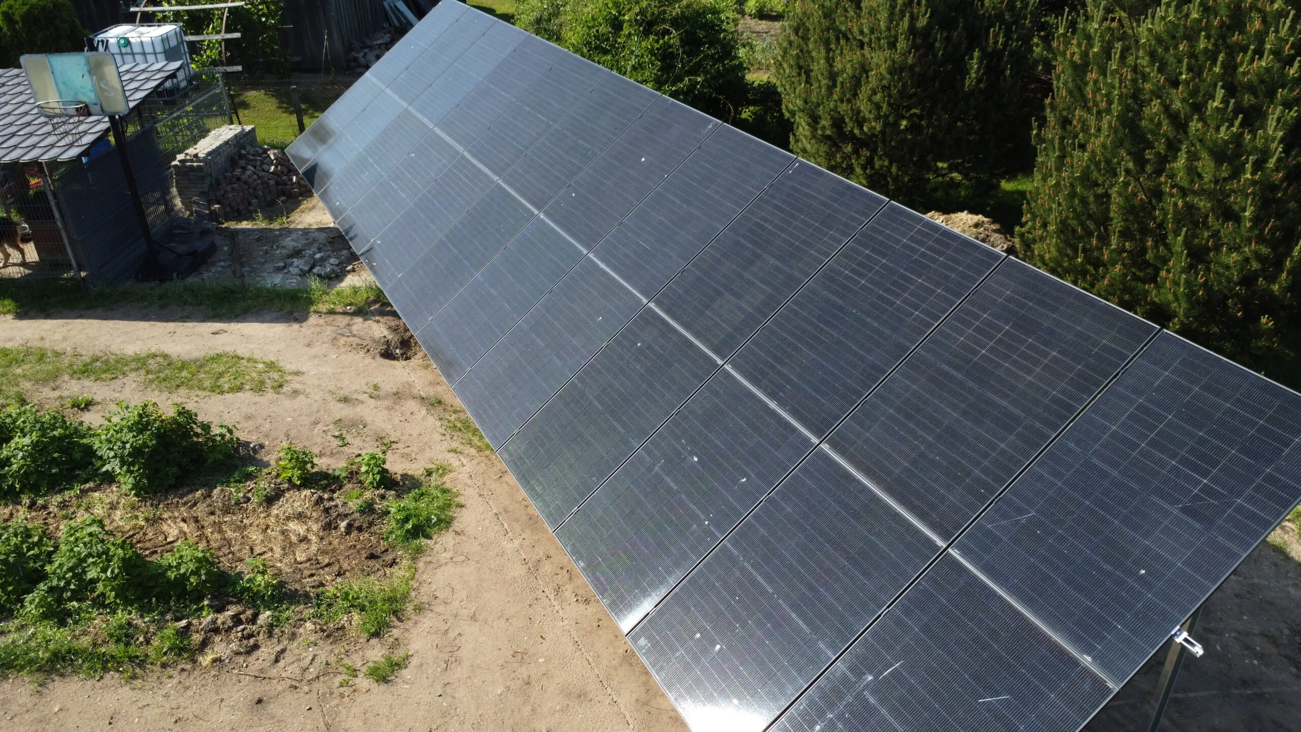 Hibridinių saulės elektrinių įrengimas