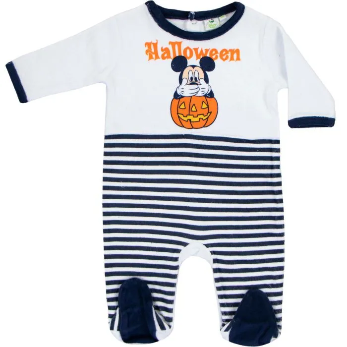 Veliūrinis kombinezonas Mickey Mouse Halloween Blue