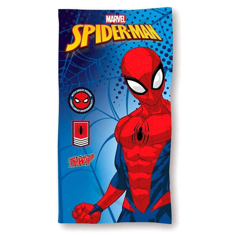 Mėlynas rankšluostis Spiderman