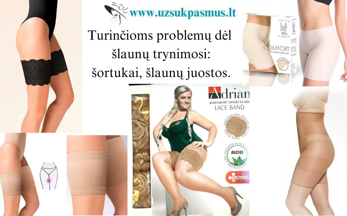 Apsauginės šlaunų juostos, šortukai