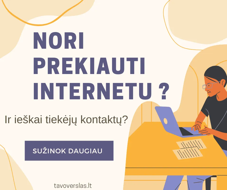 Susikurk verslas pats!