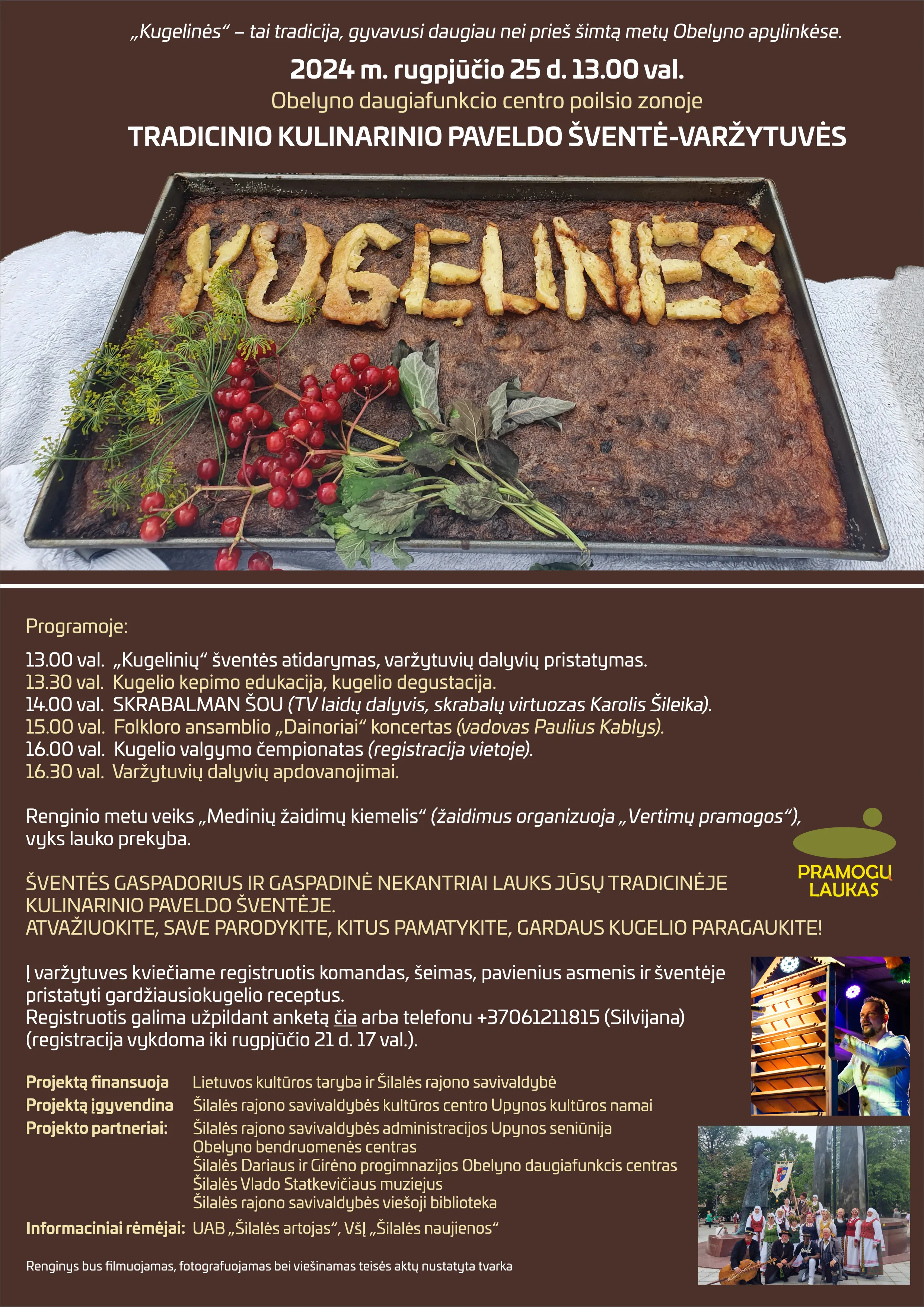 TRADICINIO KULINARINIO PAVELDO ŠVENTĖ-VARŽYTUVĖS "KUGELINĖS"