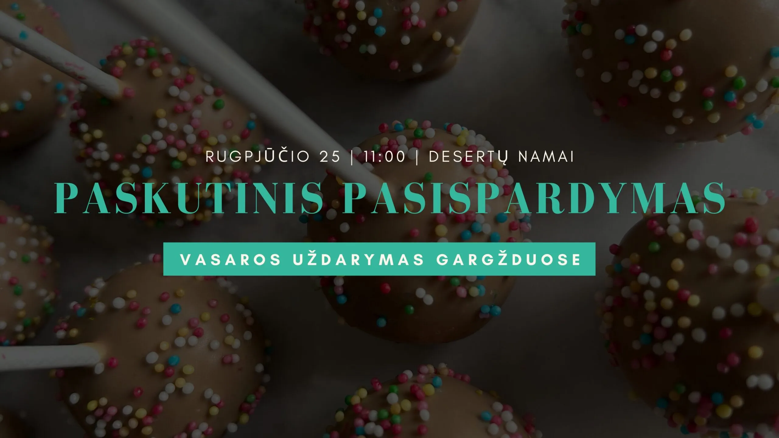 Vasaros Uždarymo Šventė - Desertų Namai