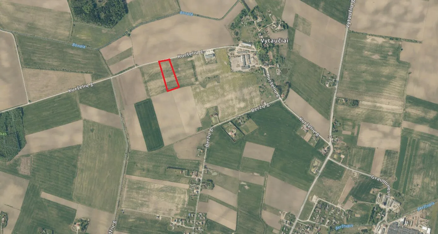 Parduodamas žemės ūkio paskirties sklypas Vytaučių km. (Prie Plikių)