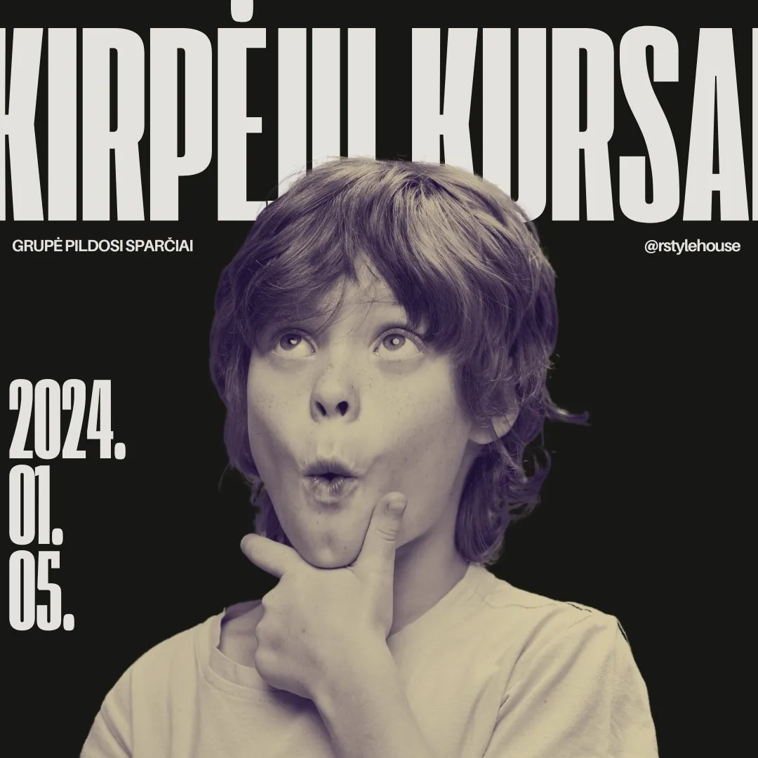 Plataus profilio kirpėjų kursai