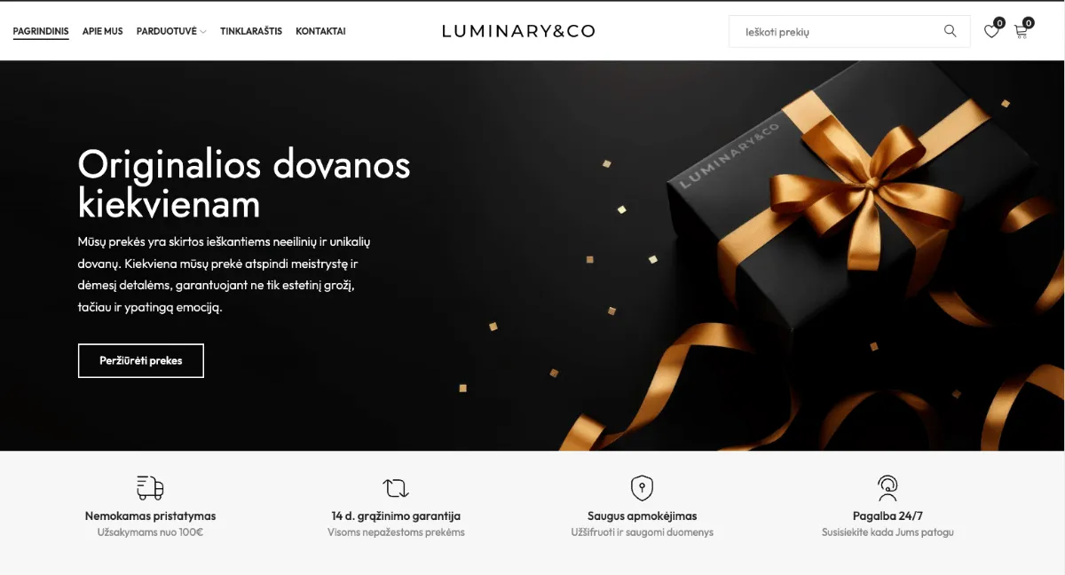 Originalios dovanos kiekvienam - Luminaryco.lt