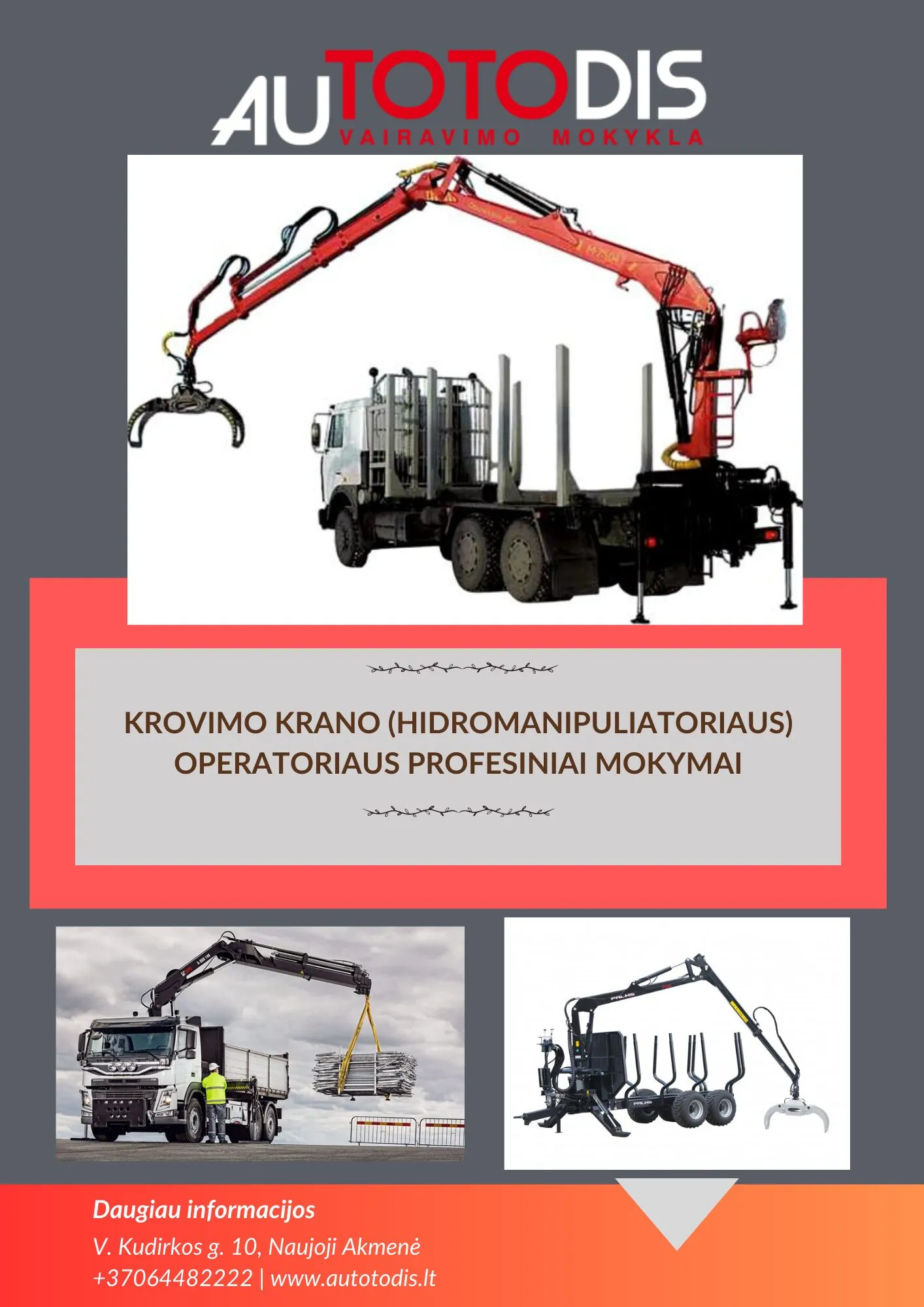 HIDROMANIPULIATORIAUS kursai