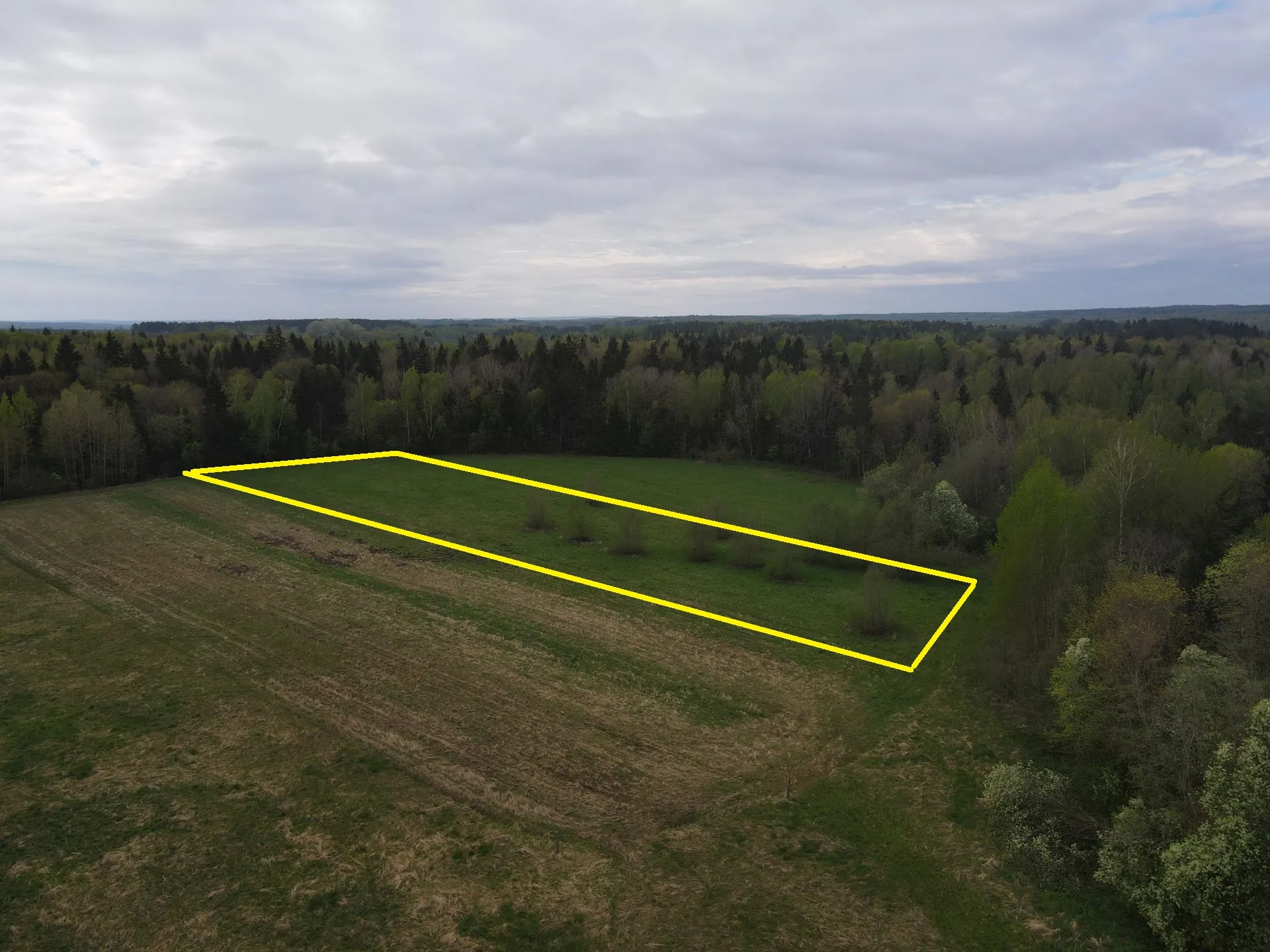 0.8652 HA ŽEMĖS SKLYPAS ŠIRVINTŲ R. SAV., KERNAVĖS SEN., KLIŠABALĖS K.
