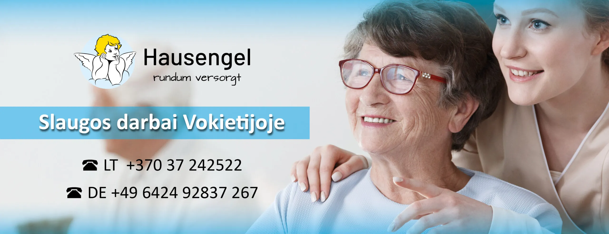 Darbas slaugoje Vokietijoje