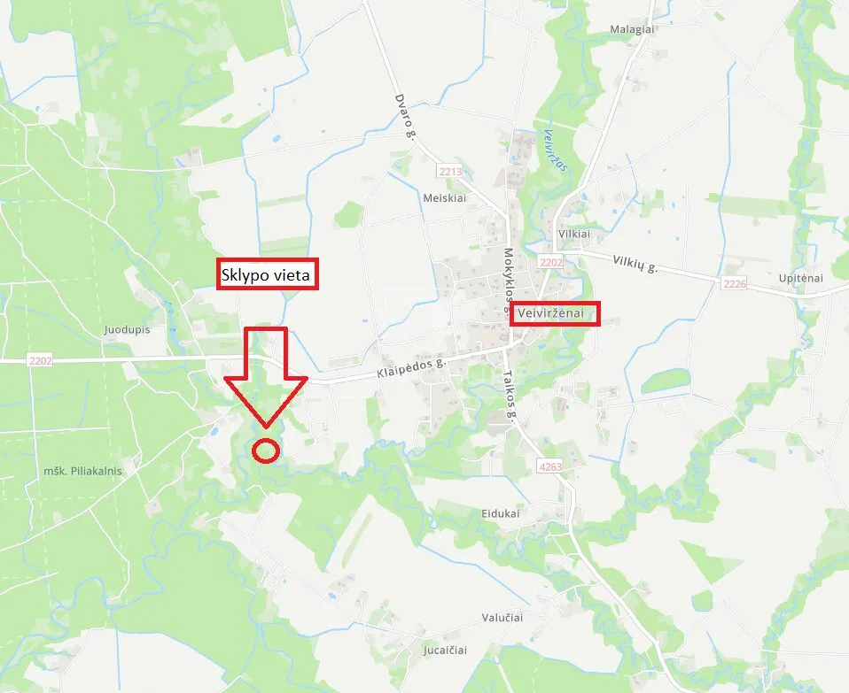PARDUODAMAS REKREACINĖS PASKIRTIES ŽEMĖS SKLYPAS: